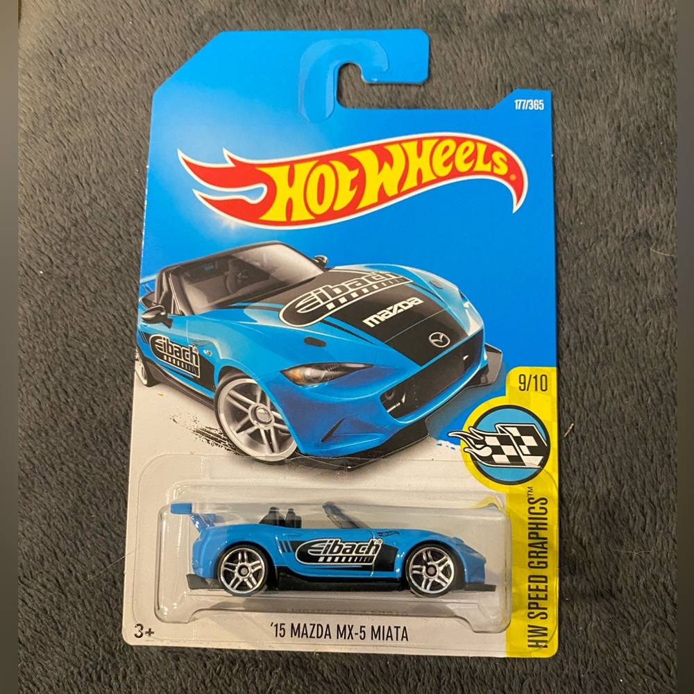 "🥦5/$25🥦" Hot Wheels ‘15 Mazda MX-5 Miata